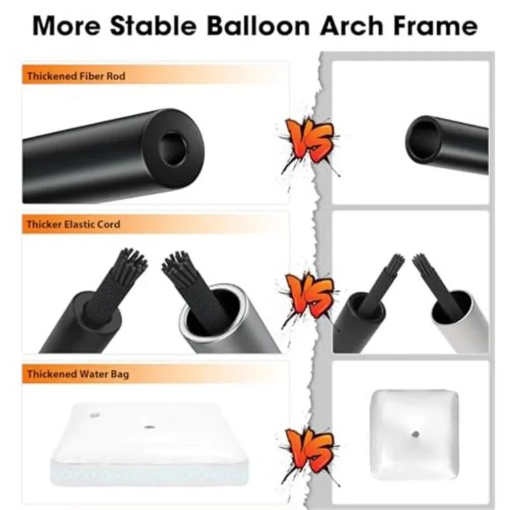 Balloon Arch Kit Adjustable 9FT 10FT Wedding Baby Shower Birthday Party Decor
